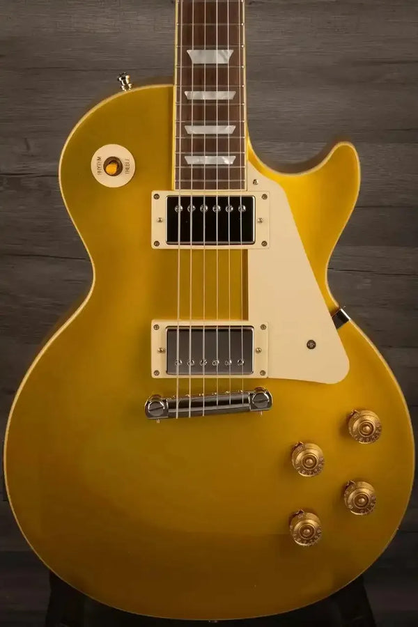 Epiphone Tak Matsumoto 1955 Les Paul Standard, Antique Gold, Exclusive - MusicStreet