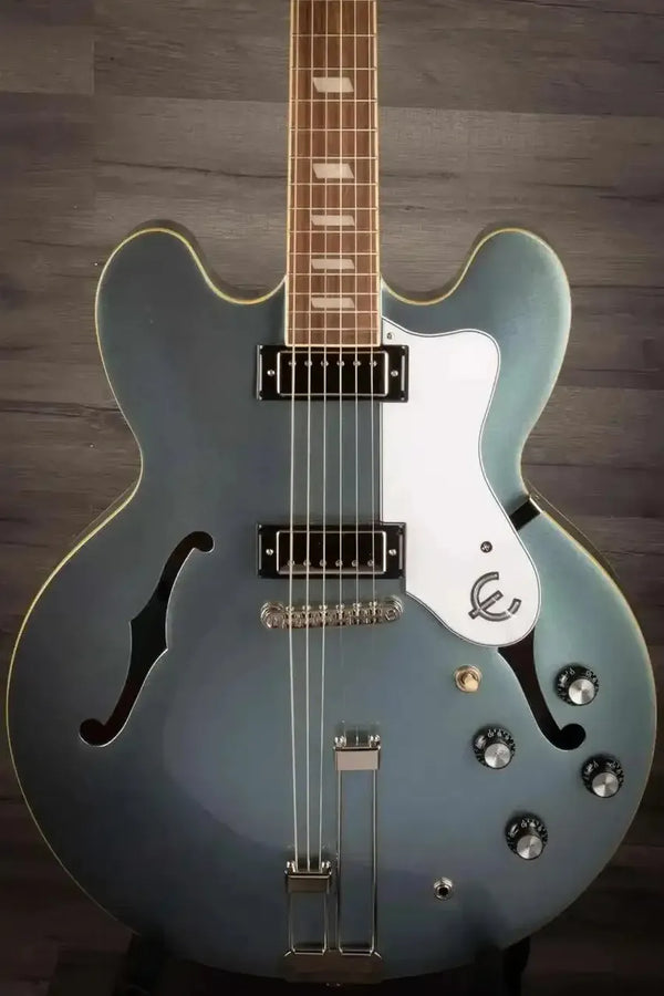 Epiphone Riviera Frequensator Electric Guitar - Pelham Blue - MusicStreet