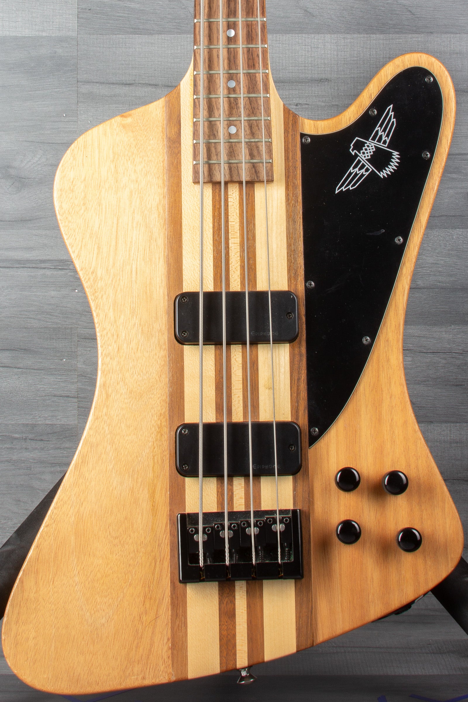 USED - Epiphone Thunderbird IV Bass Natural inc hard case