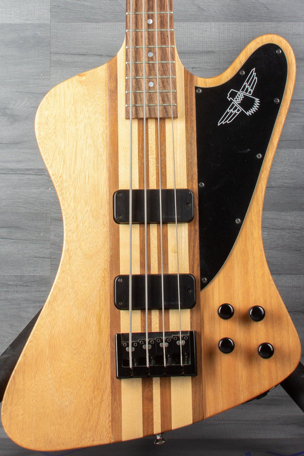 USED - Epiphone Thunderbird IV Bass Natural inc hard case