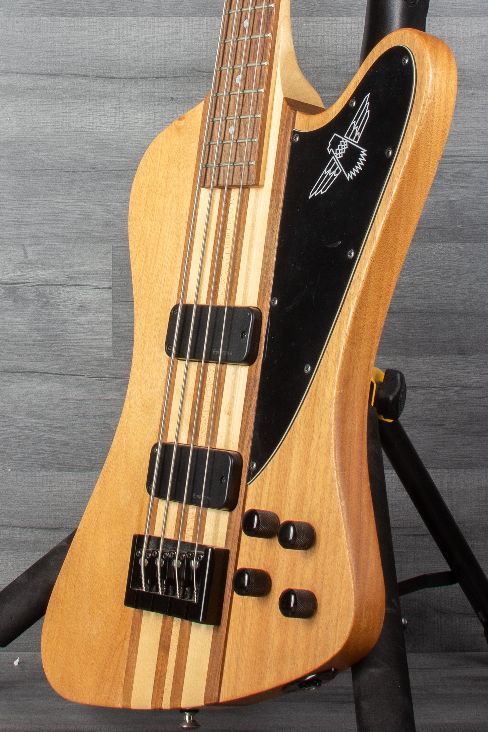 USED - Epiphone Thunderbird IV Bass Natural inc hard case