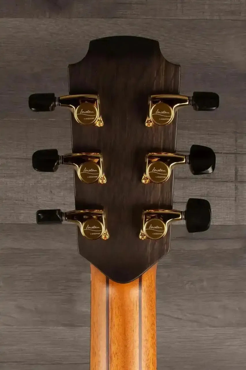 Lowden F-35C Quilted Mahogany / Buckskin Redwood - MusicStreet