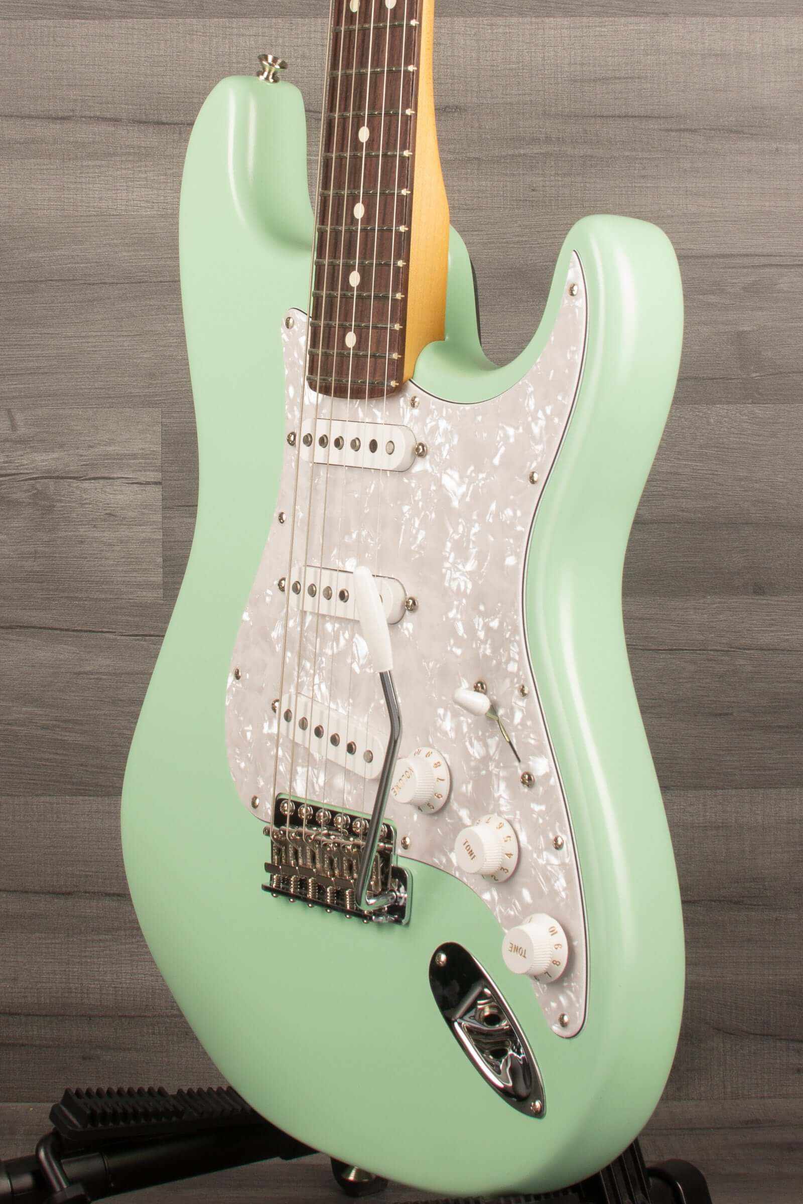 Fender Signature Cory Wong Stratocaster Electric Guitar Ltd Edition - Surf Green