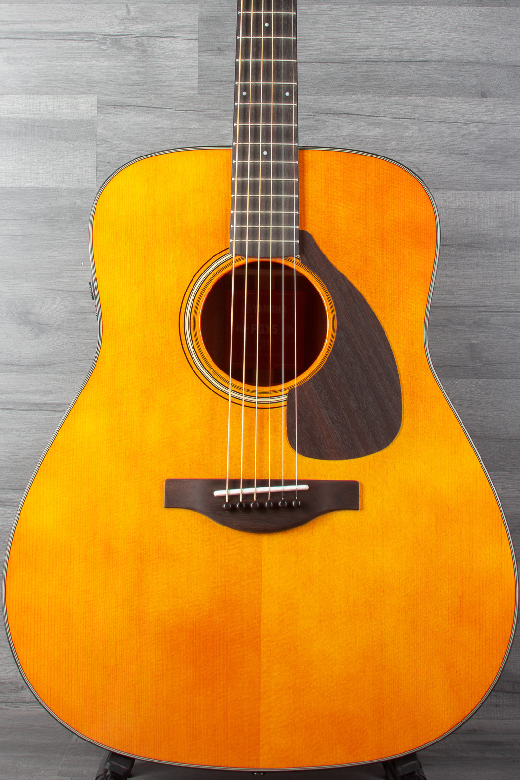 Yamaha FGX5G Gloss Red Label Electro-Acoustic Guitar