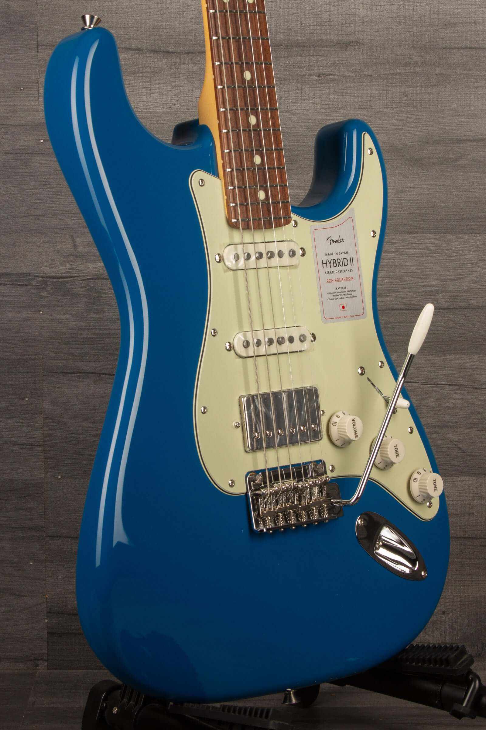 Fender Japanese Ltd 2024 HYBRID II STRAT HSS Electric Guitar RW - Forest Blue