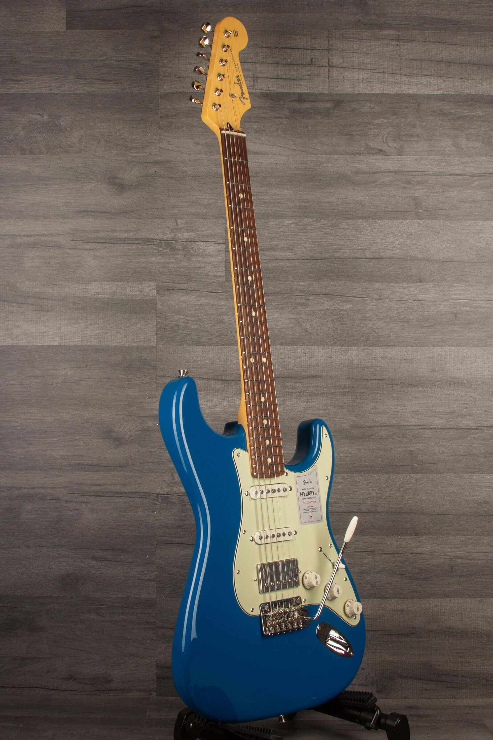 Fender Japanese Ltd 2024 HYBRID II STRAT HSS Electric Guitar RW - Forest Blue