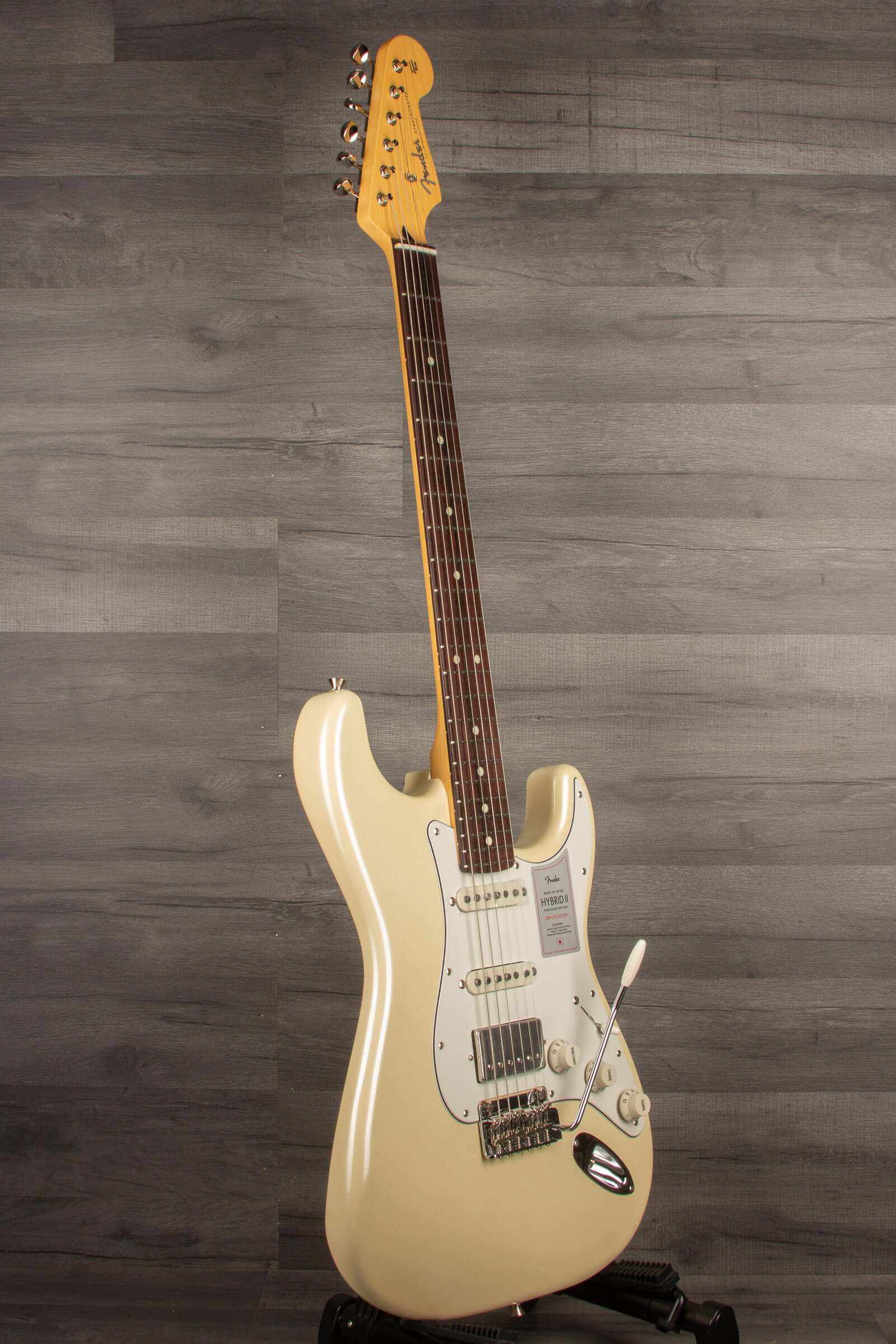 Fender Japanese Ltd 2024 HYBRID II STRAT HSS Electric Guitar RW - Olympic Pearl