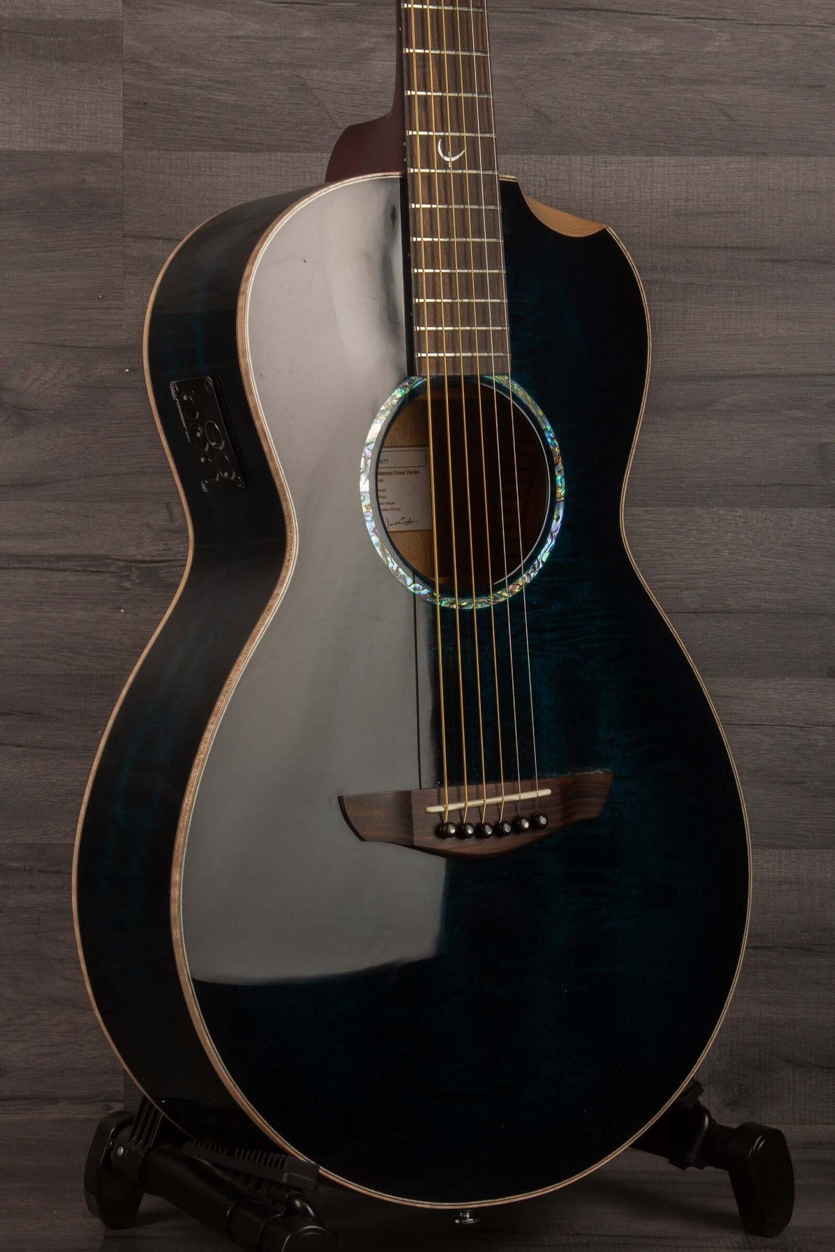 Faith BLUE MOON Series Mercury E Scoop Inc Case - MusicStreet