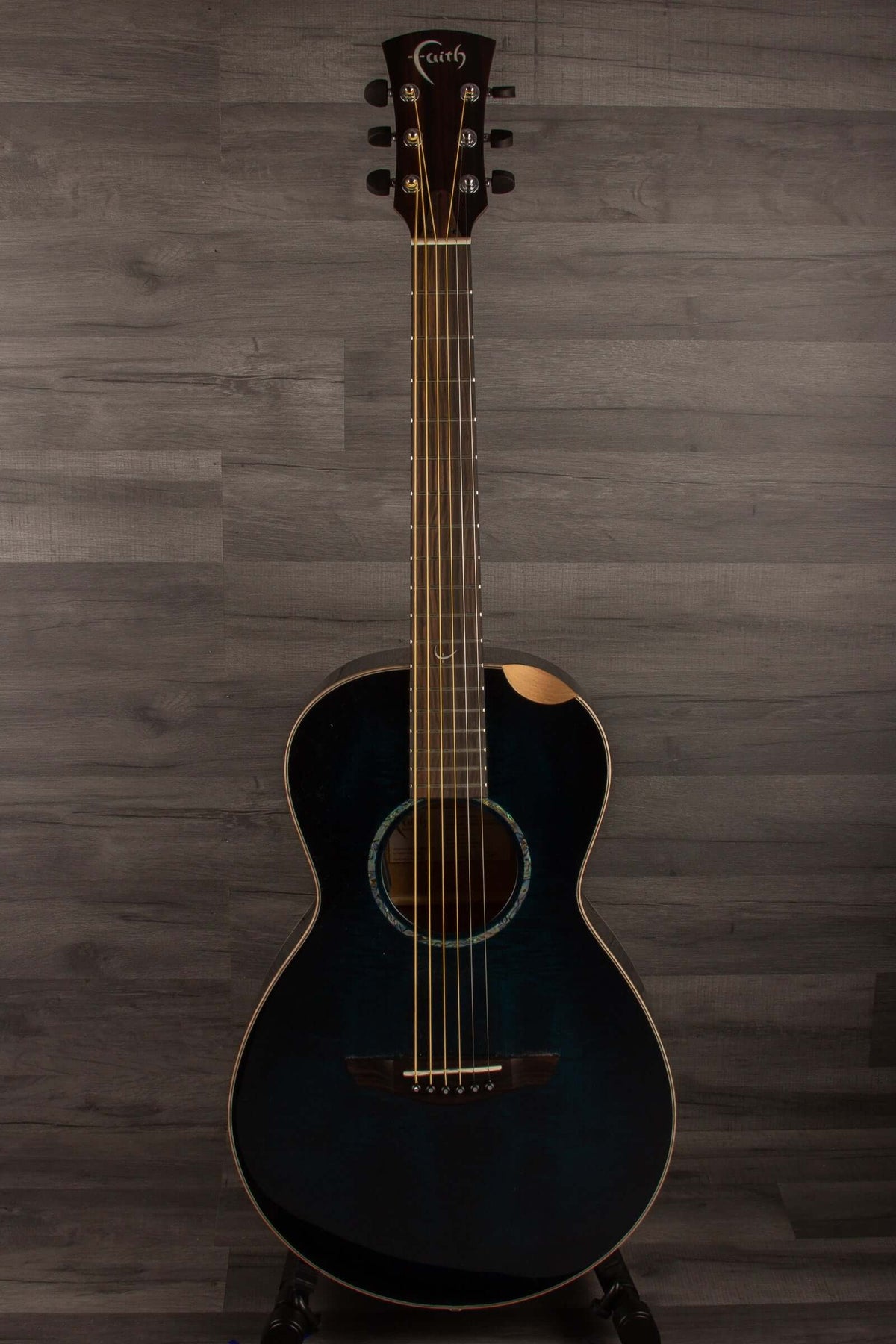 Faith BLUE MOON Series Mercury E Scoop Inc Case - MusicStreet