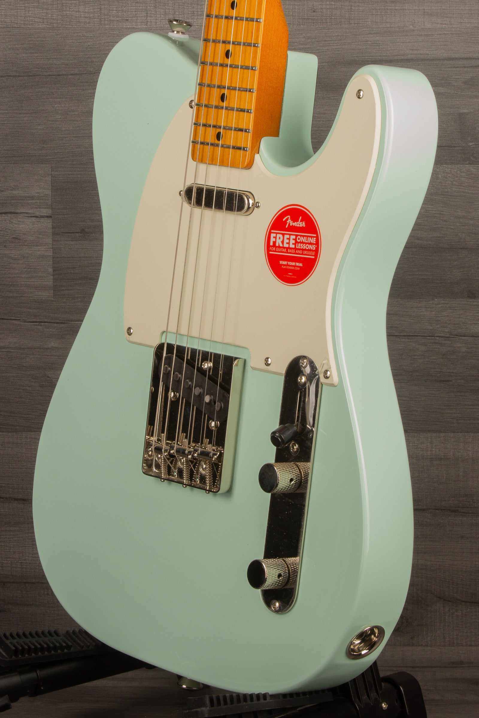 Squier FSR Classic Vibe '50s Telecaster®, Maple Fingerboard, Parchment Pickguard, Sonic Blue