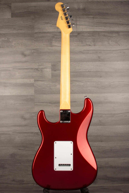 Fender Standard Stratocaster®, Maple Fingerboard, White Pickguard, Candy Cola