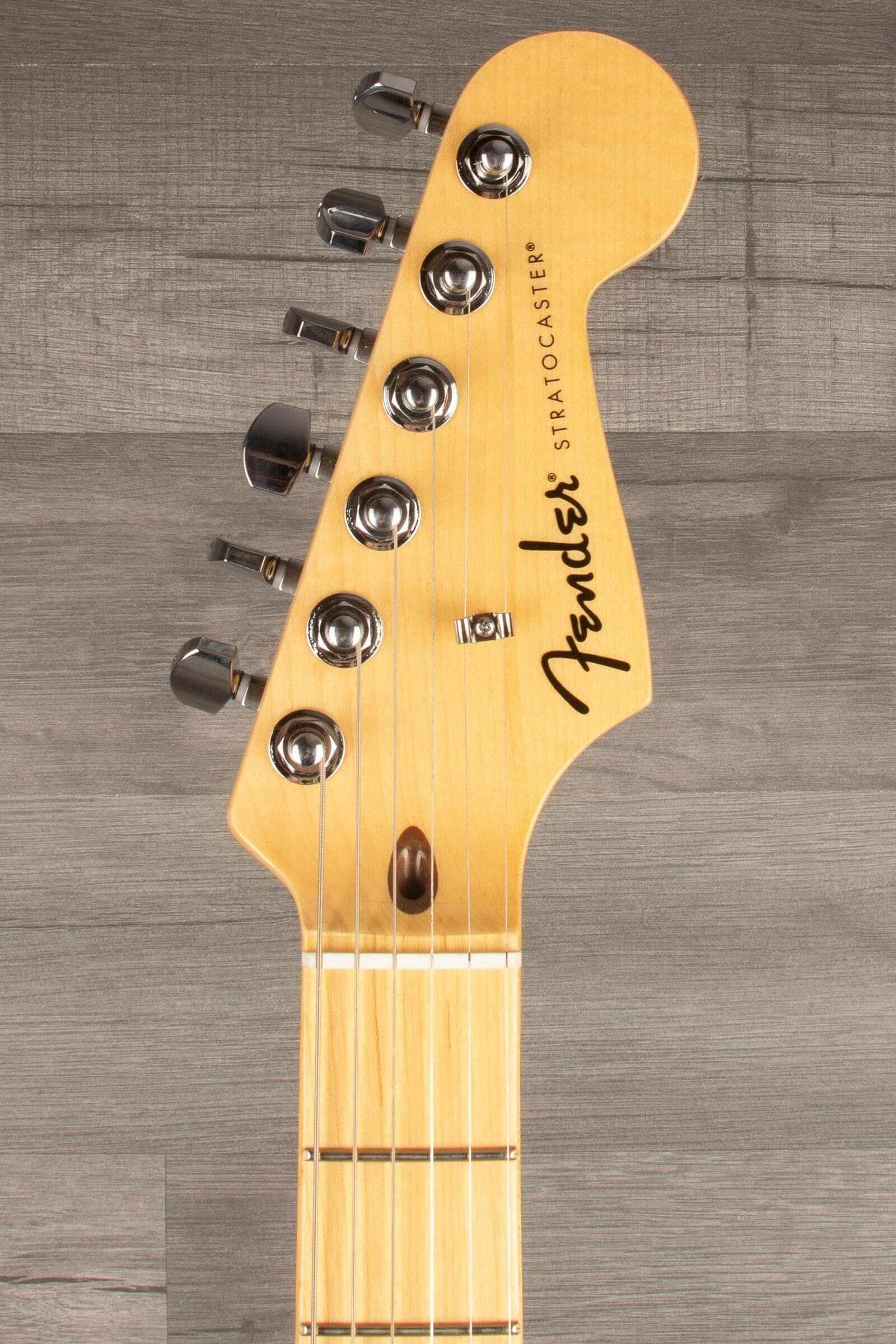 Fender Standard Stratocaster®, Maple Fingerboard, White Pickguard, Candy Cola