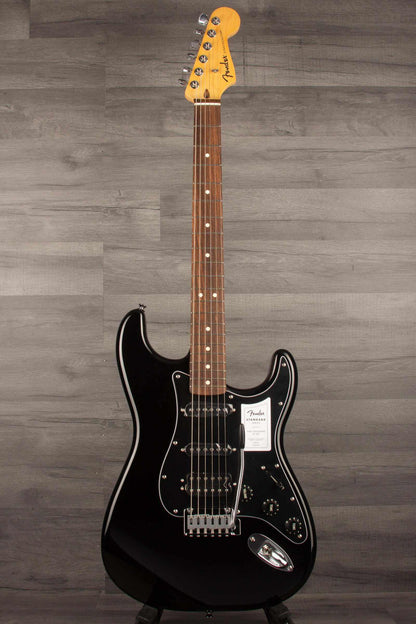 Fender Standard Stratocaster® HSS, Laurel Fingerboard, Black Pickguard, Black