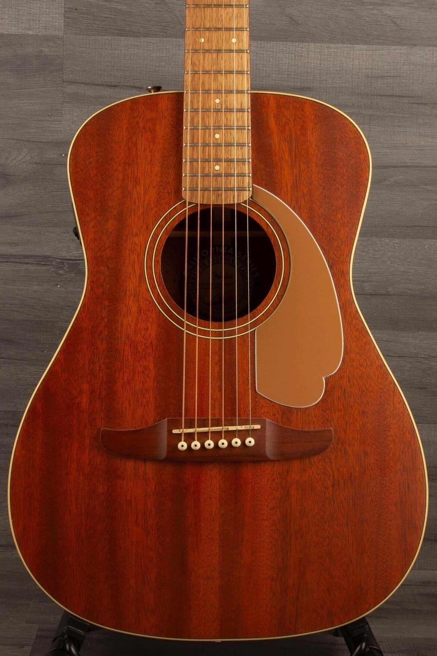 Fender Malibu Player special All mahogany