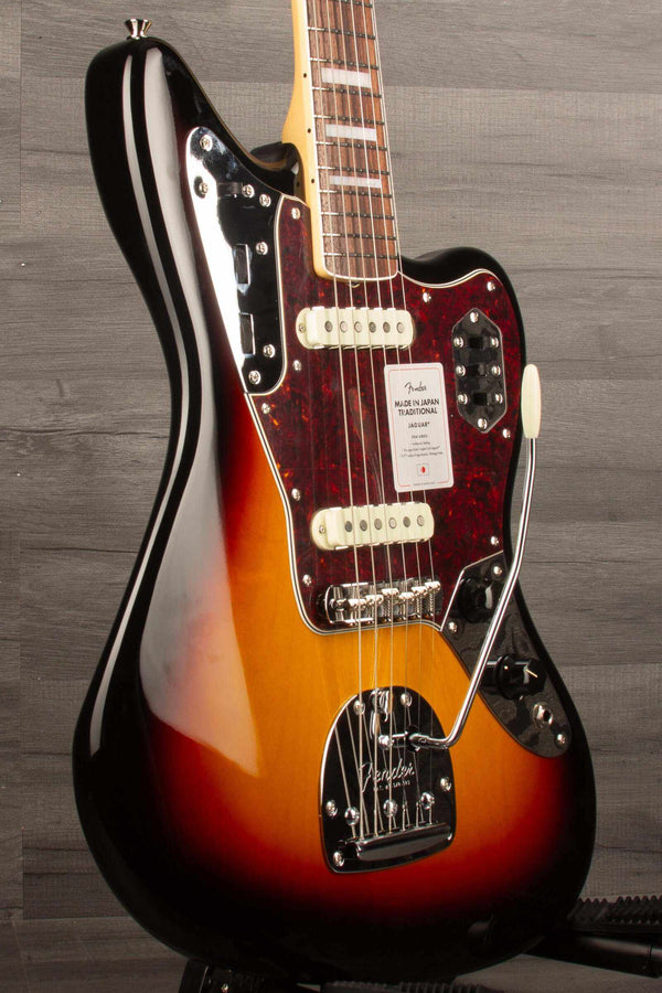 Fender - Traditional Late 60s Jaguar® 3 colour sunburst - Made in Japan | MusicStreet