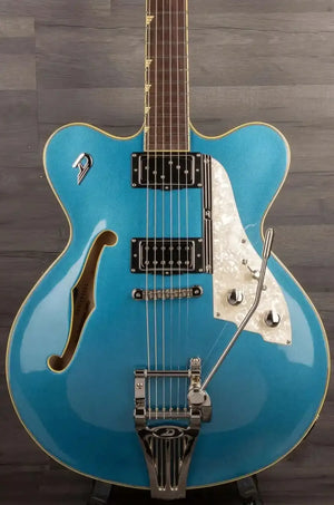 Duesenberg Fullerton Elite Electric Guitar Catalina Blue With Hard Case - Set Up by MusicStreet