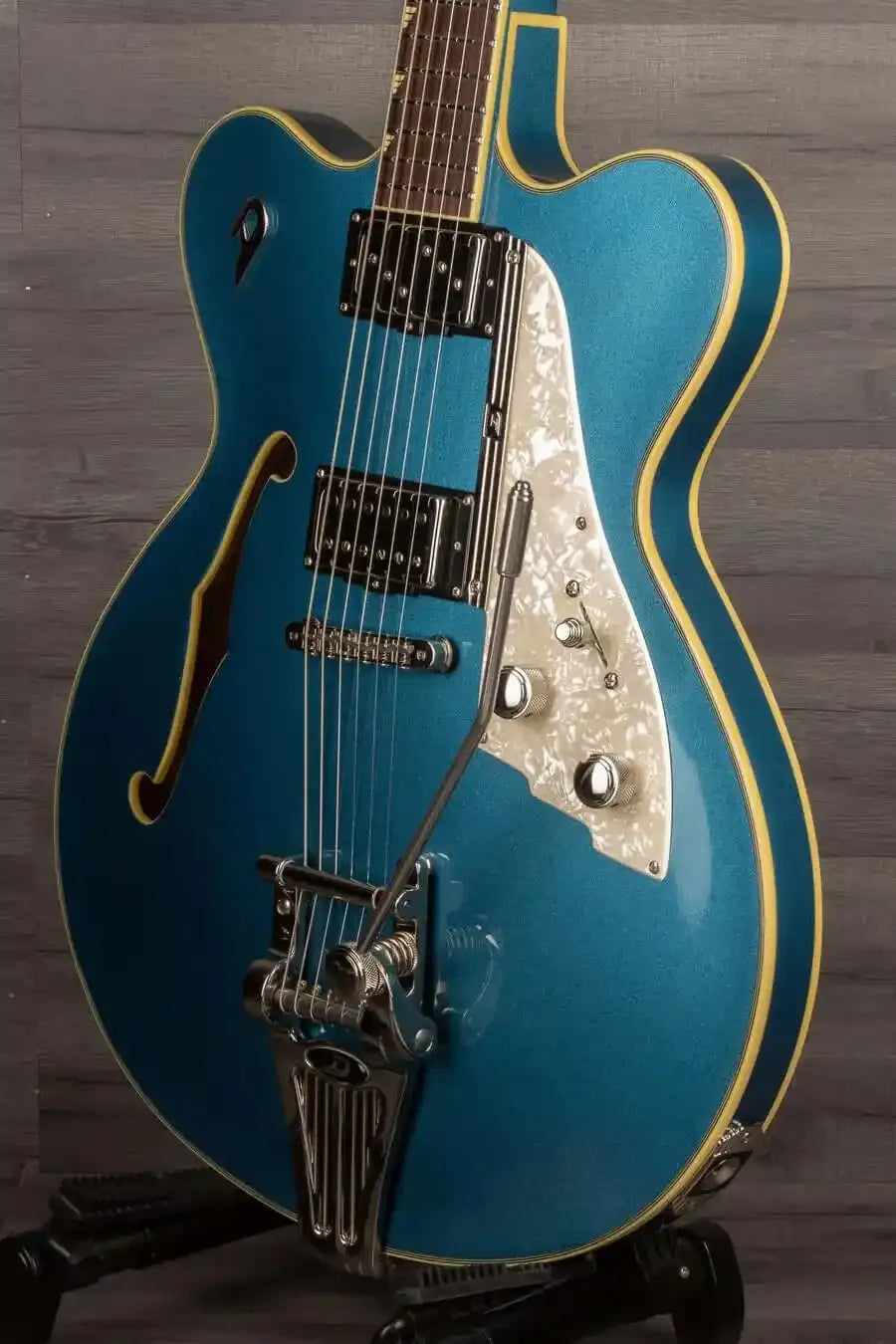 Duesenberg Fullerton Elite Electric Guitar Catalina Blue With Hard Case