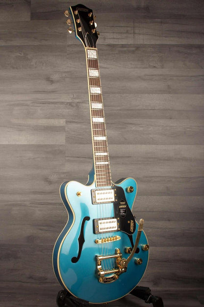 Gretsch G2655TG Streamliner™ Center Block Jr. Double-Cut with Bigsby® LTD, Laurel Fingerboard, Riviera Blue
