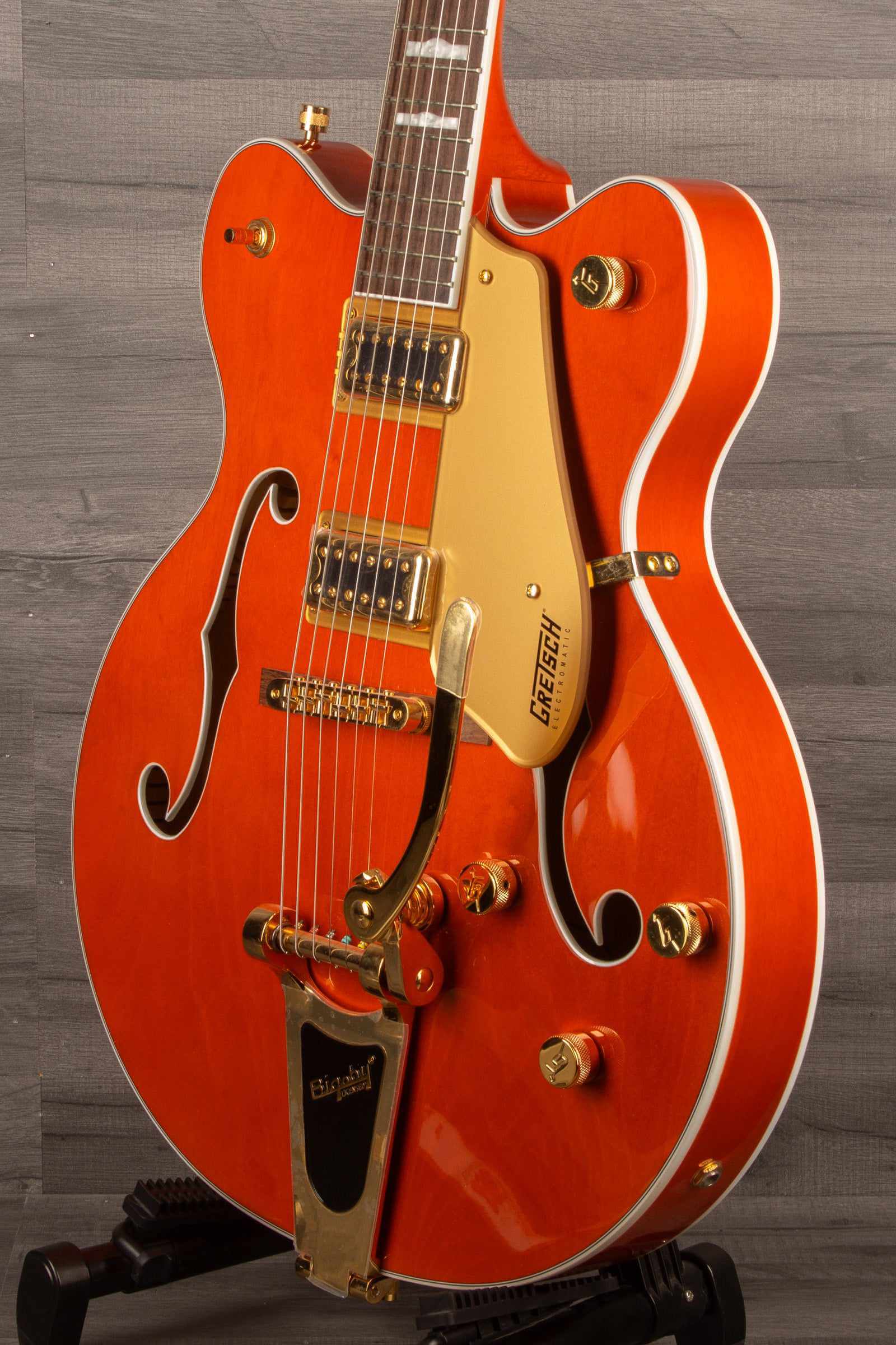 Gretsch G5422TG Electric Guitar - Orange Stain