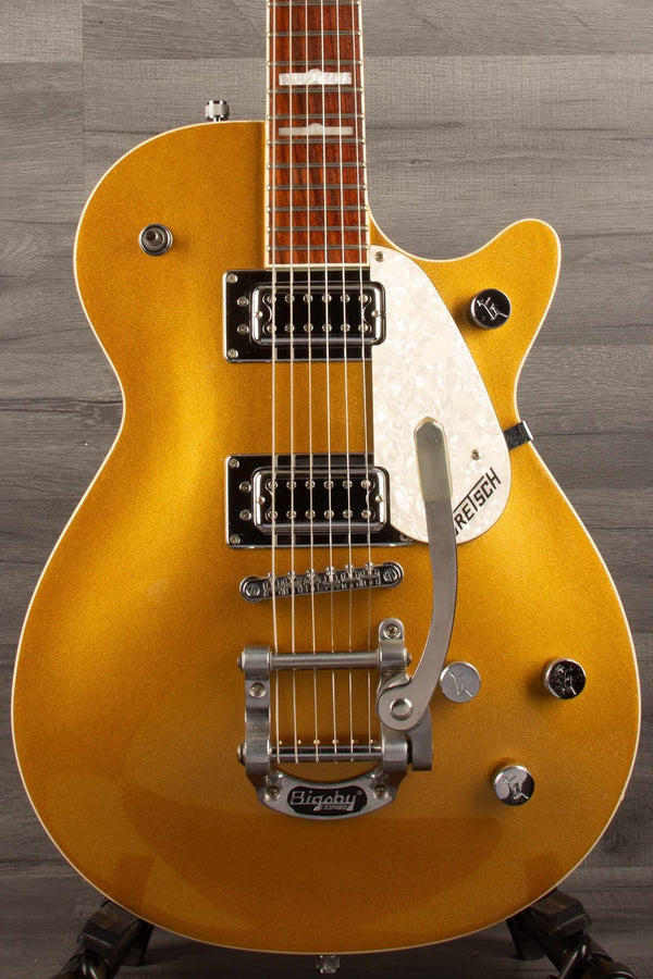 USED - Gretsch G5438T Electromatic, Pro Jet Sparkling gold. - MusicStreet