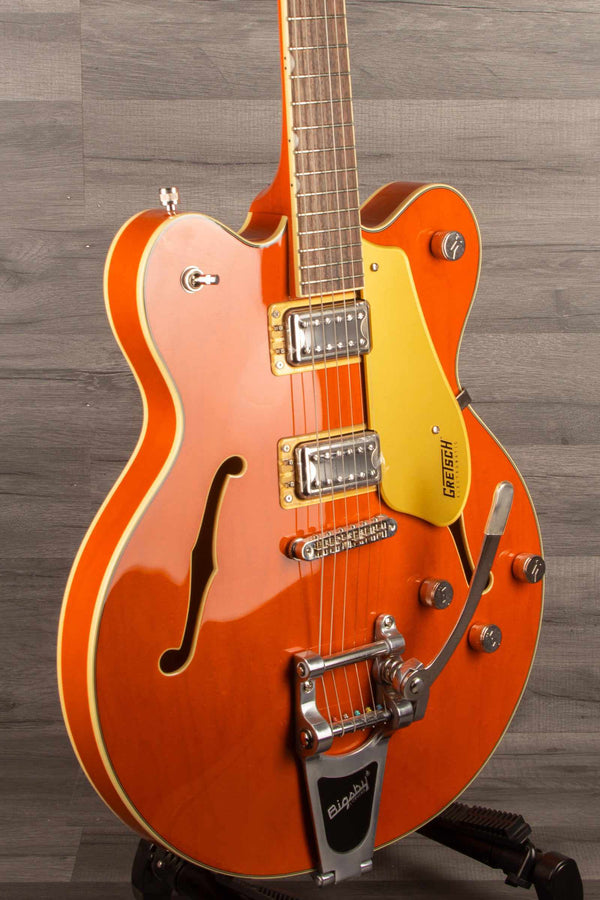 Gretsch G5622T Electromatic Center Block Double Cutaway with Bigsby - Orange | MusicStreet