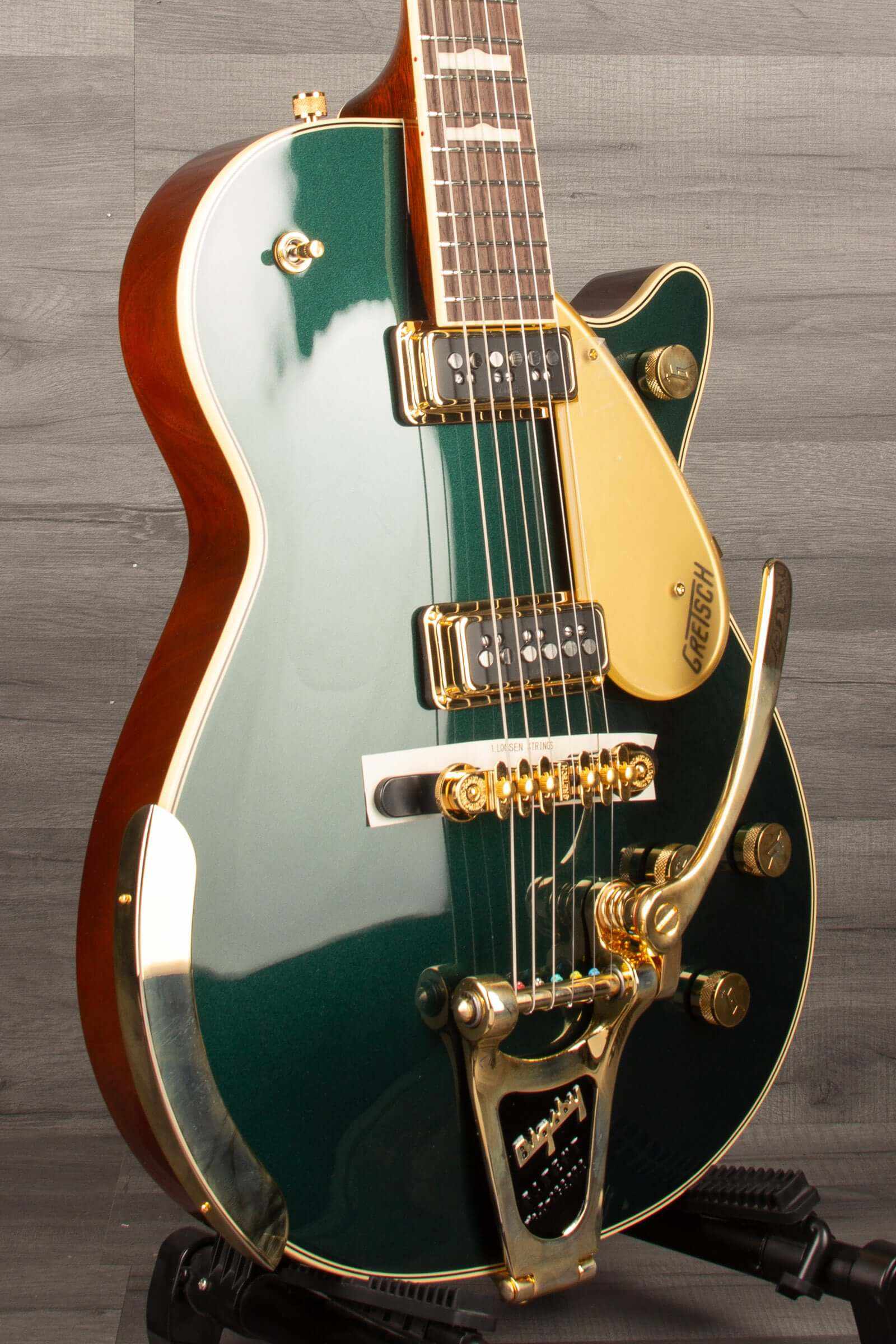 Gretsch G6128T-57 Vintage Select Duo Jet Electric Guitar - Cadillac Green