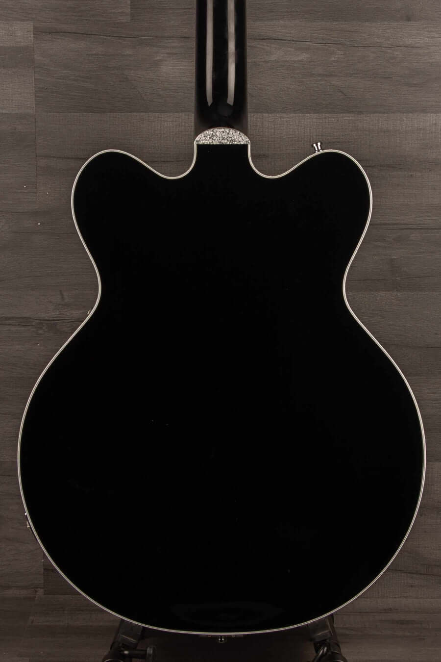 G6636TSL Players Edition Silver Falcon™ Hollow Body Electric Guitar with String-Thru Bigsby® - Black