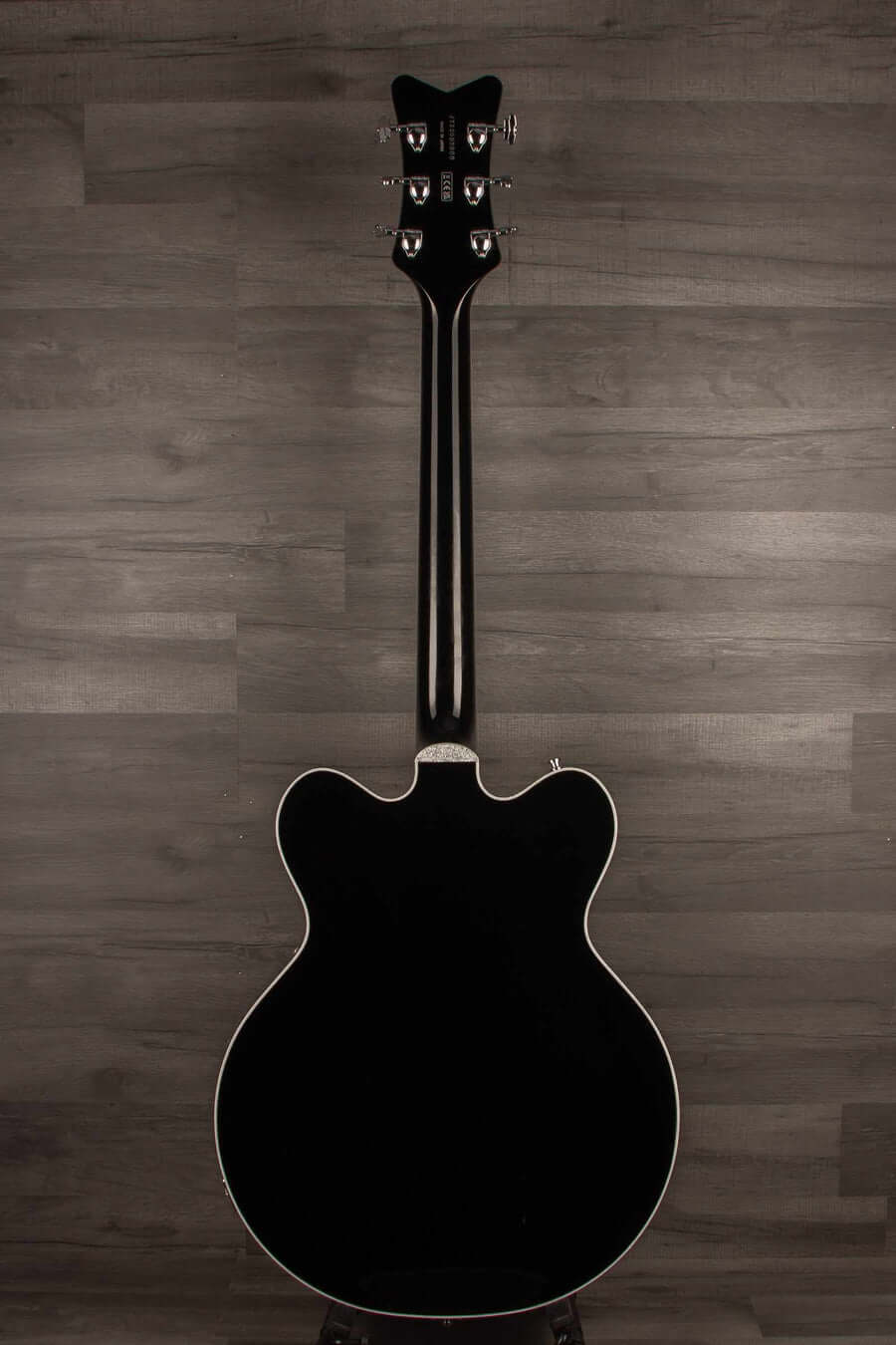 G6636TSL Players Edition Silver Falcon™ Hollow Body with String-Thru Bigsby® Black | MusicStreet