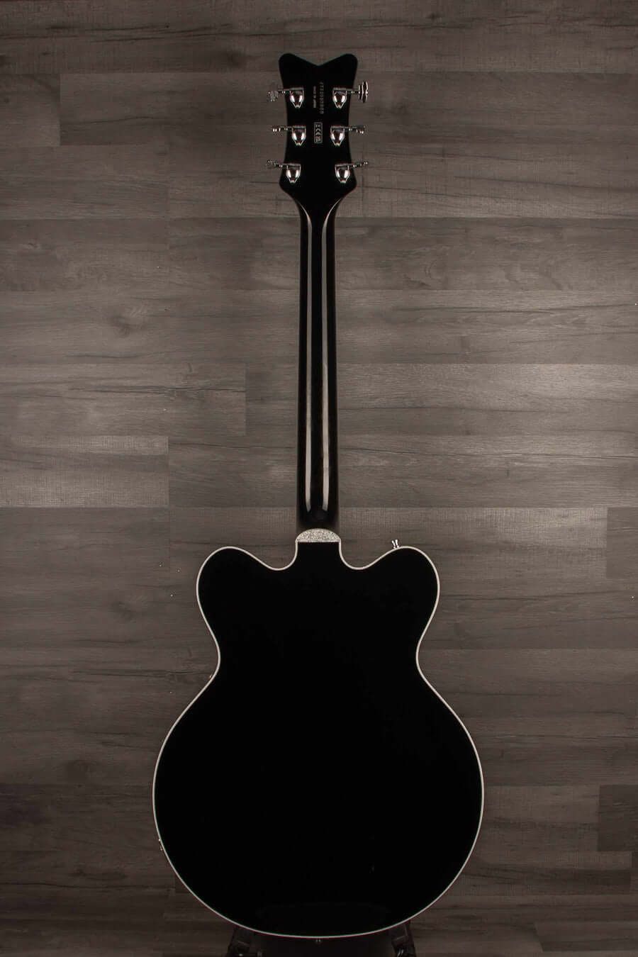 G6636TSL Players Edition Silver Falcon™ Hollow Body Electric Guitar with String-Thru Bigsby® - Black