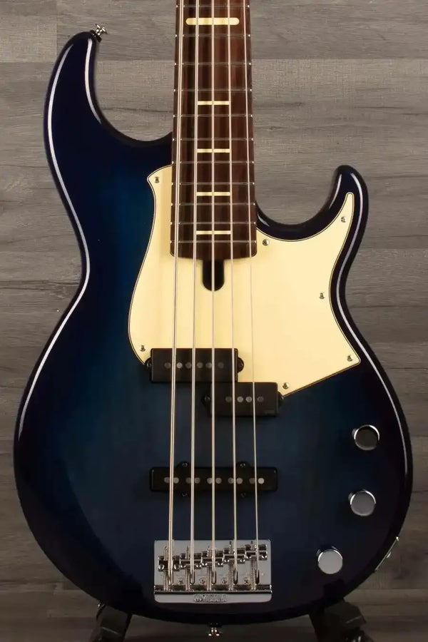 Yamaha BB P35 Pro Series 5-String Bass Guitar - Midnight Blue - MusicStreet
