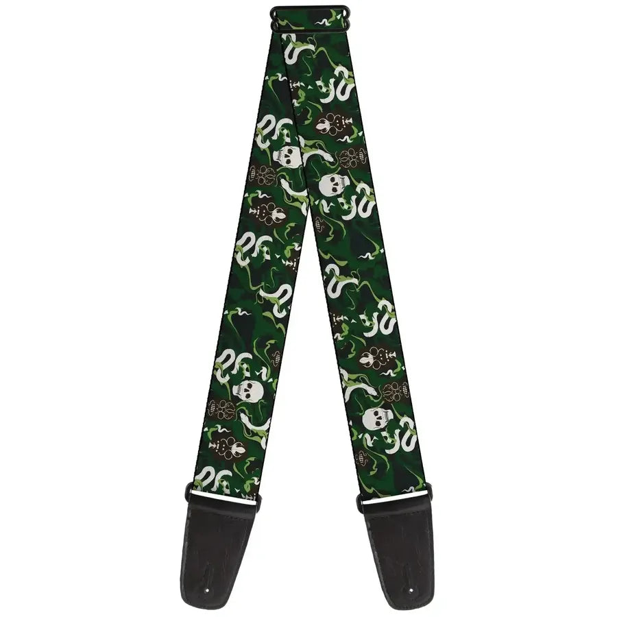 Buckle Down - Slytherin Camo and Title Logo Greens - MusicStreet