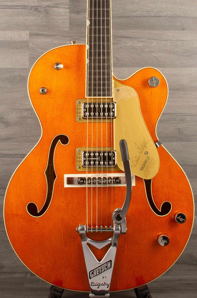 Gretsch G6120T-BSNV SMK Brian Setzer Nashville Hollow Body '59 Electric Guitar - Smoke