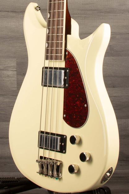 Gretsch   Electromatic® CVT Bass Double-Cut, Laurel Fingerboard, Vintage White