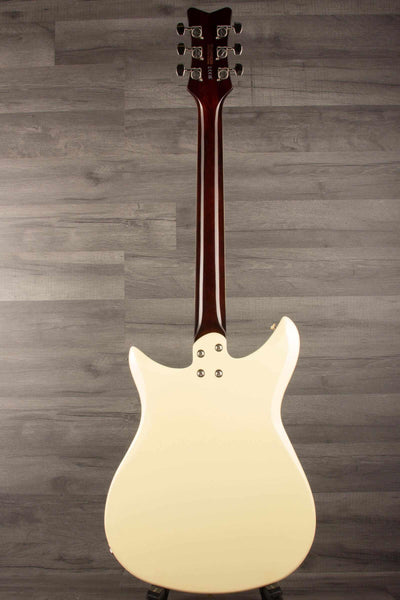 Gretsch Electromatic® CVT Double-Cut with Wraparound, Laurel Fingerboard, Vintage White back view