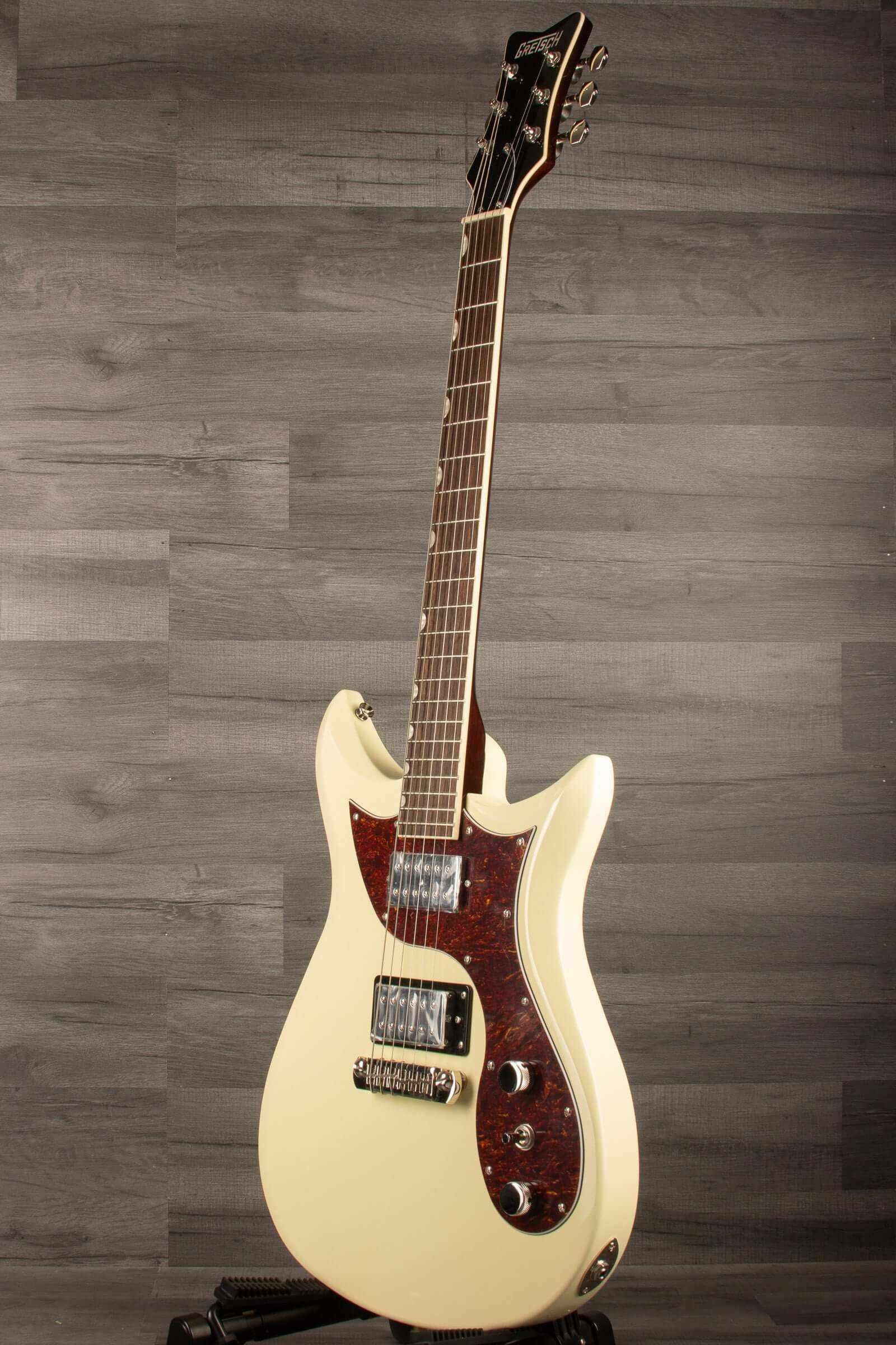 Gretsch  Electromatic® CVT Double-Cut with Wraparound, Laurel Fingerboard, Vintage White