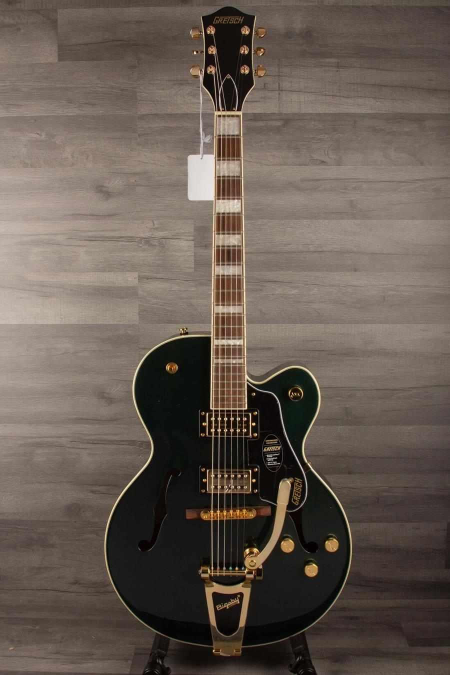 Gretsch G2420TG Streamliner™ Hollow Body with Bigsby® LTD, Laurel Fingerboard, Broad'Tron™ BT-3S Pickups, Cadillac Green - MusicStreet
