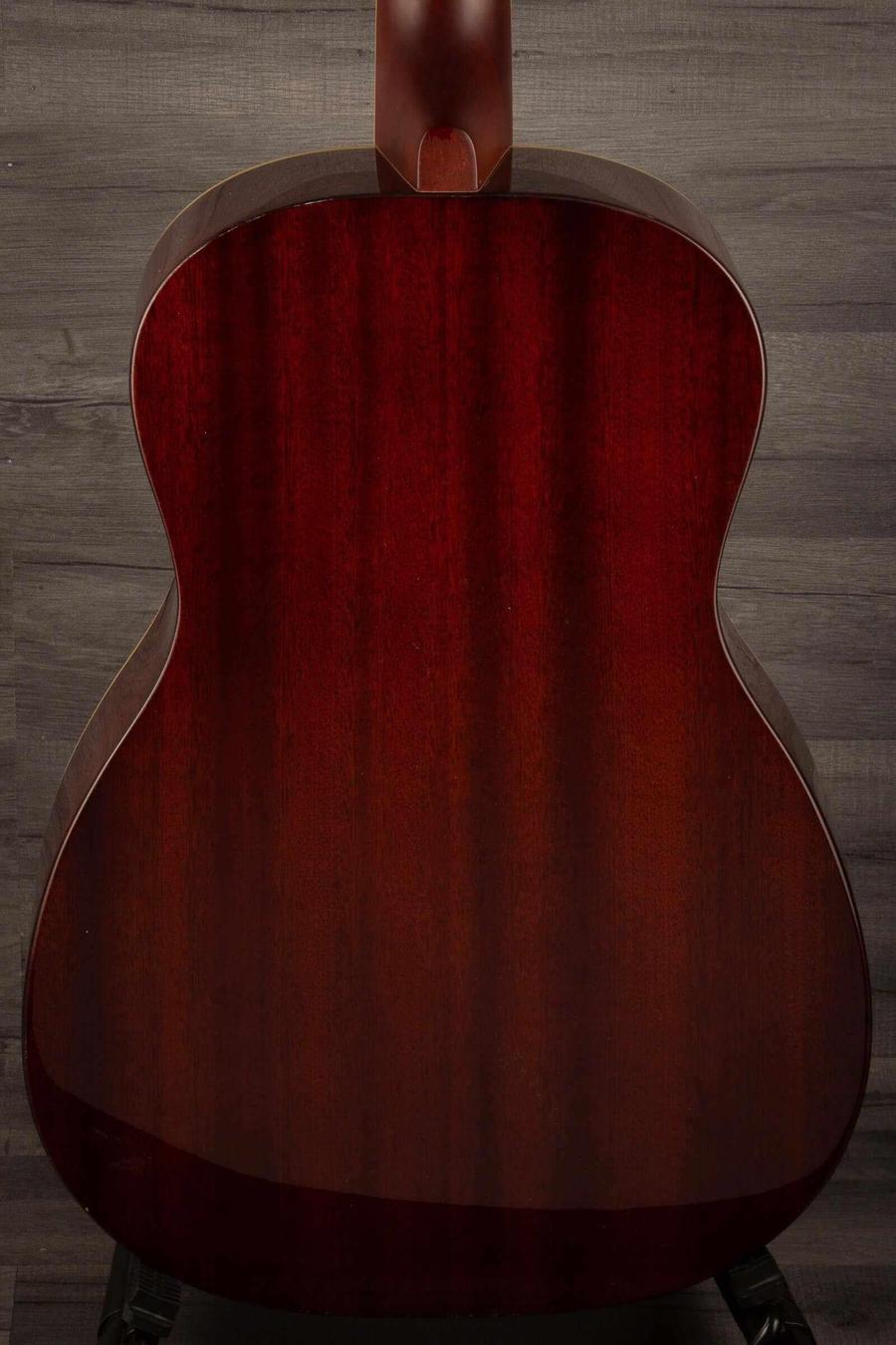 Gretsch  Jim Dandy™ Parlor, Walnut Fingerboard, Black Pickguard, Deep Cherry Burst - MusicStreet