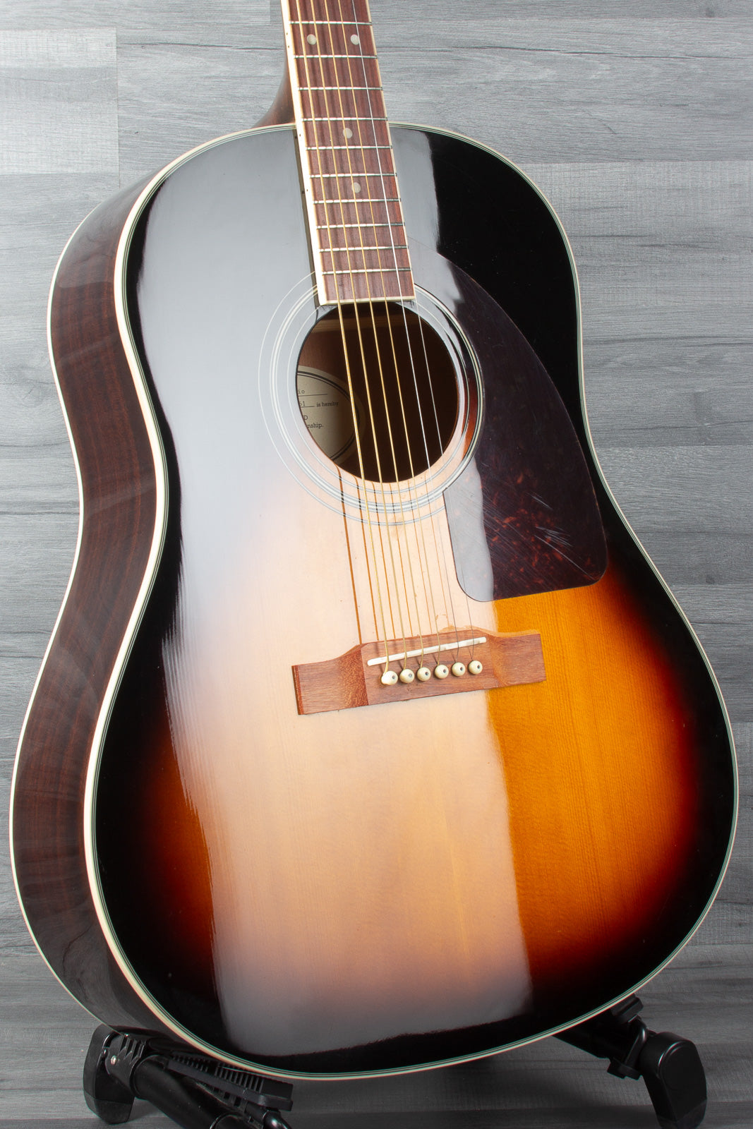 USED - Epiphone J45 Studio Solid Top - Vintage Sunburst, Acoustic Guitar