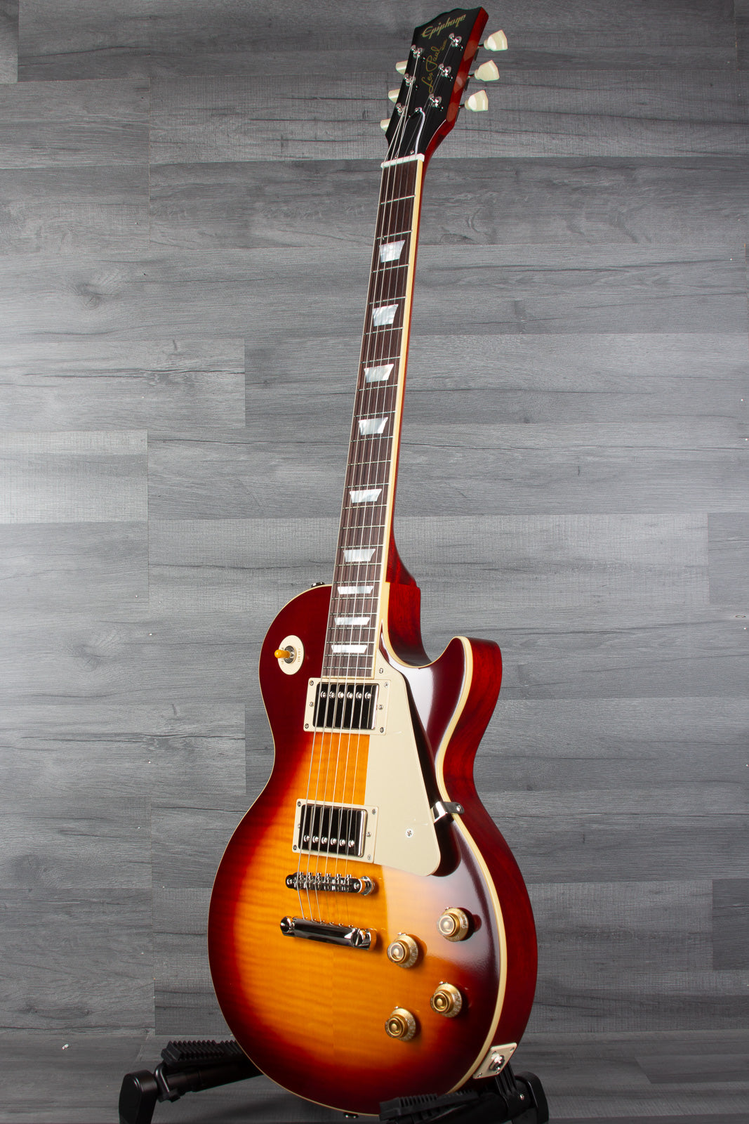 Epiphone 1959 Les Paul Standard Reissue Inspired By Gibson, Deep cherry sunburst