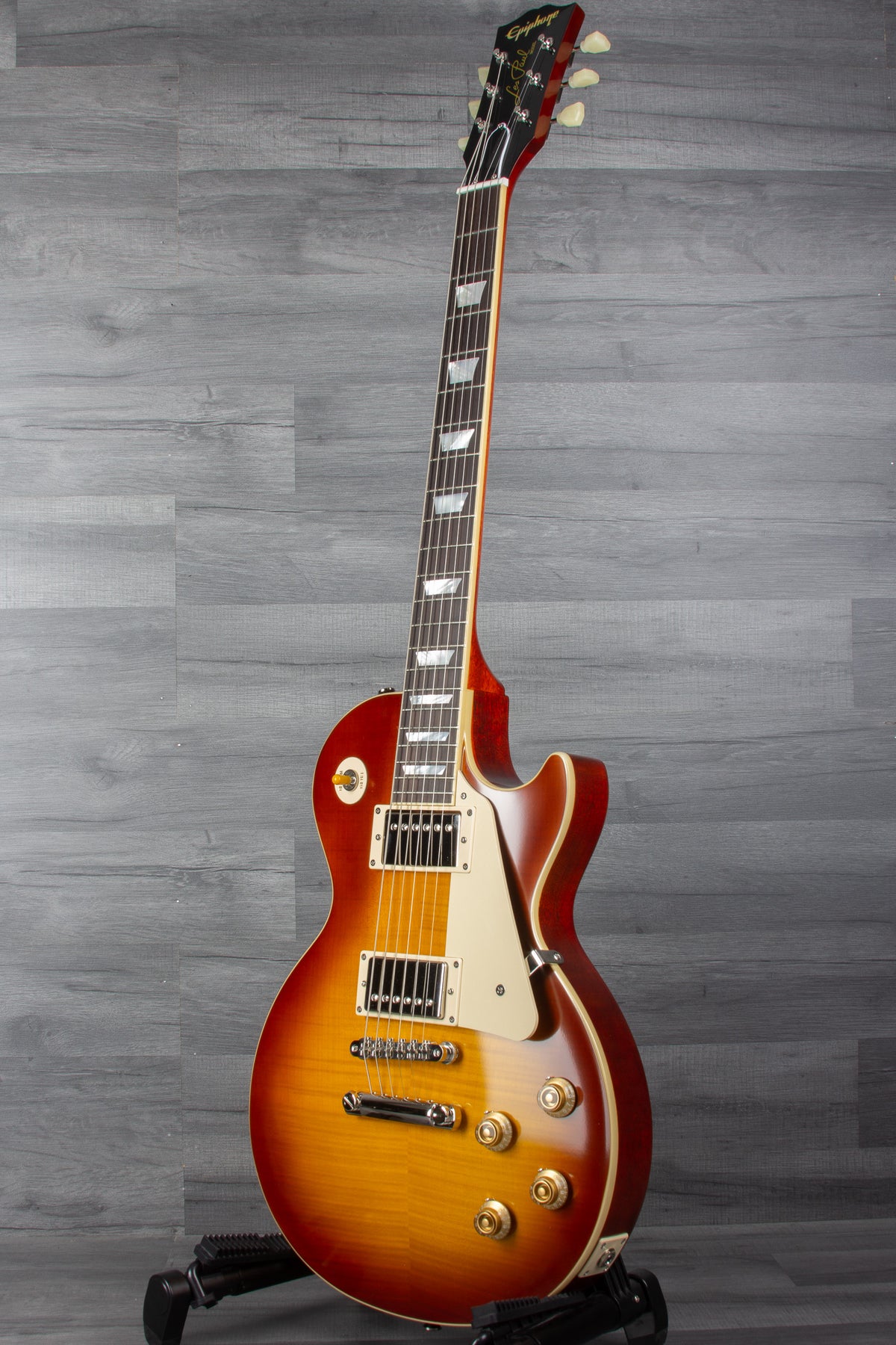 Epiphone 1959 Les Paul Standard Reissue Inspired By Gibson, Golden Poppy Burst