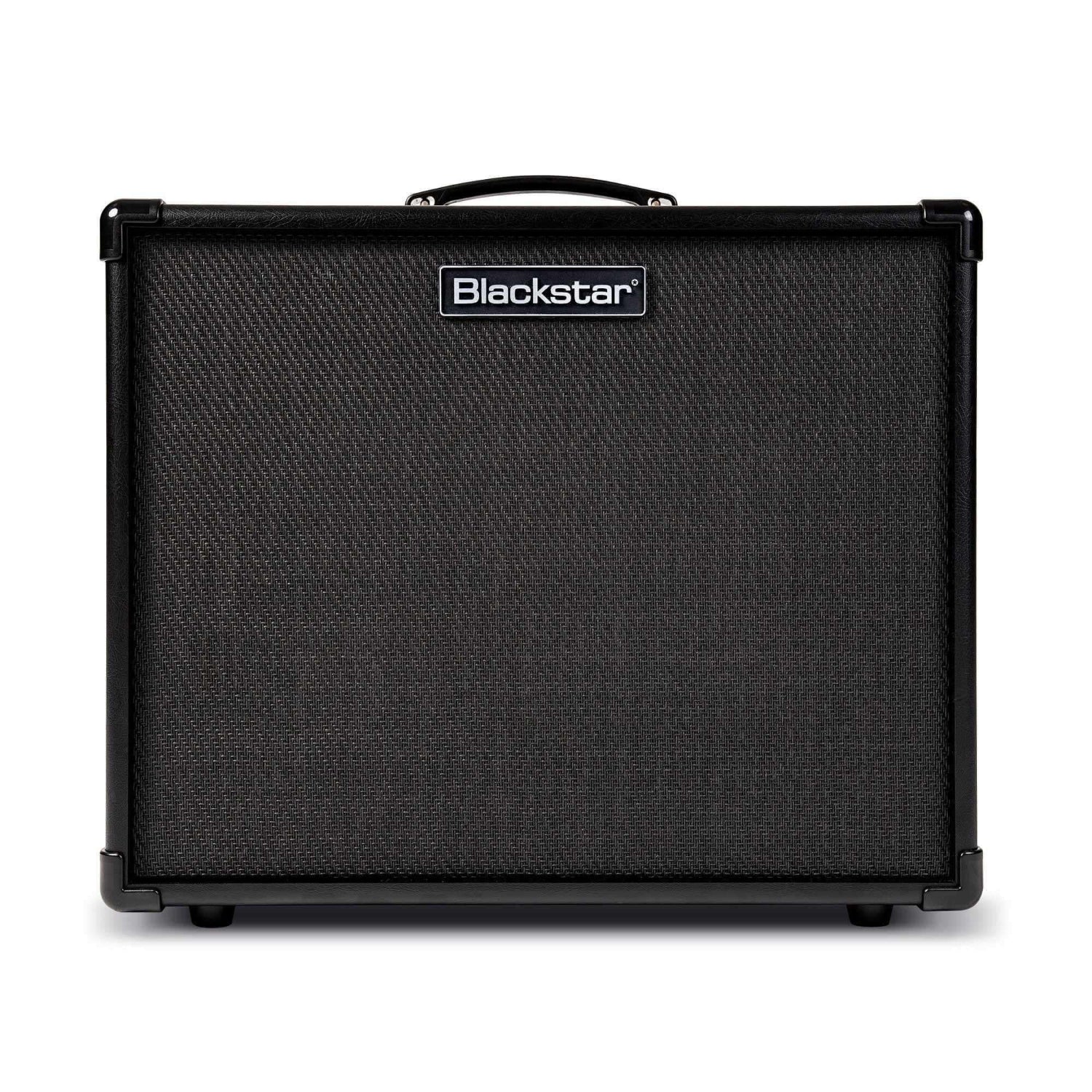 Blackstar IDX:100 high power digital combo amplifier front view with sleek black design