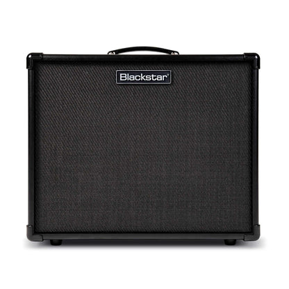 Blackstar IDX:100 high power digital combo amplifier front view with sleek black design