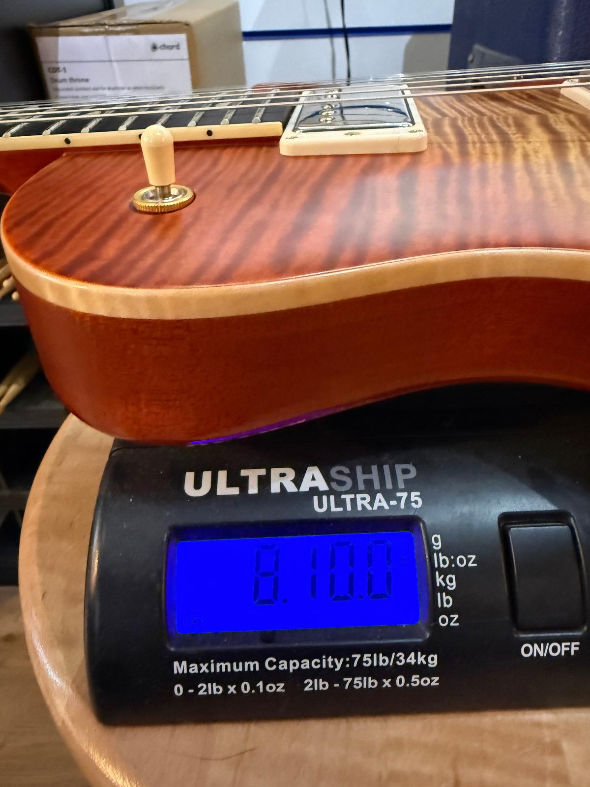 USED - 2017 PRS SC594 Satin 10 Top Autumn Burst S#246379