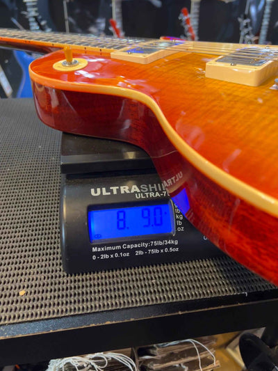 USED - 2021 Gibson Custom Shop 60th Anniversary 60's Les Paul V2 VOS Orange Lemon Fade