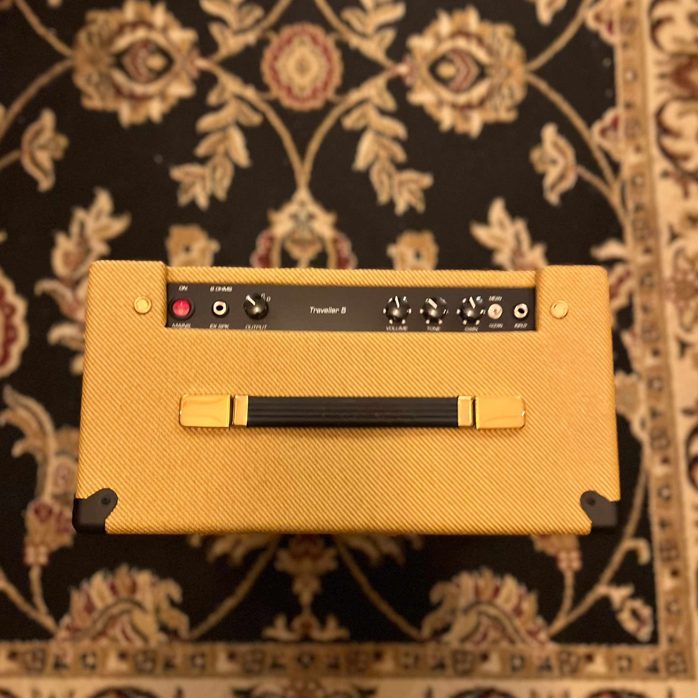 Cornell Guitar Amplifier - Traveller 5 Combo (Tweed Finish)