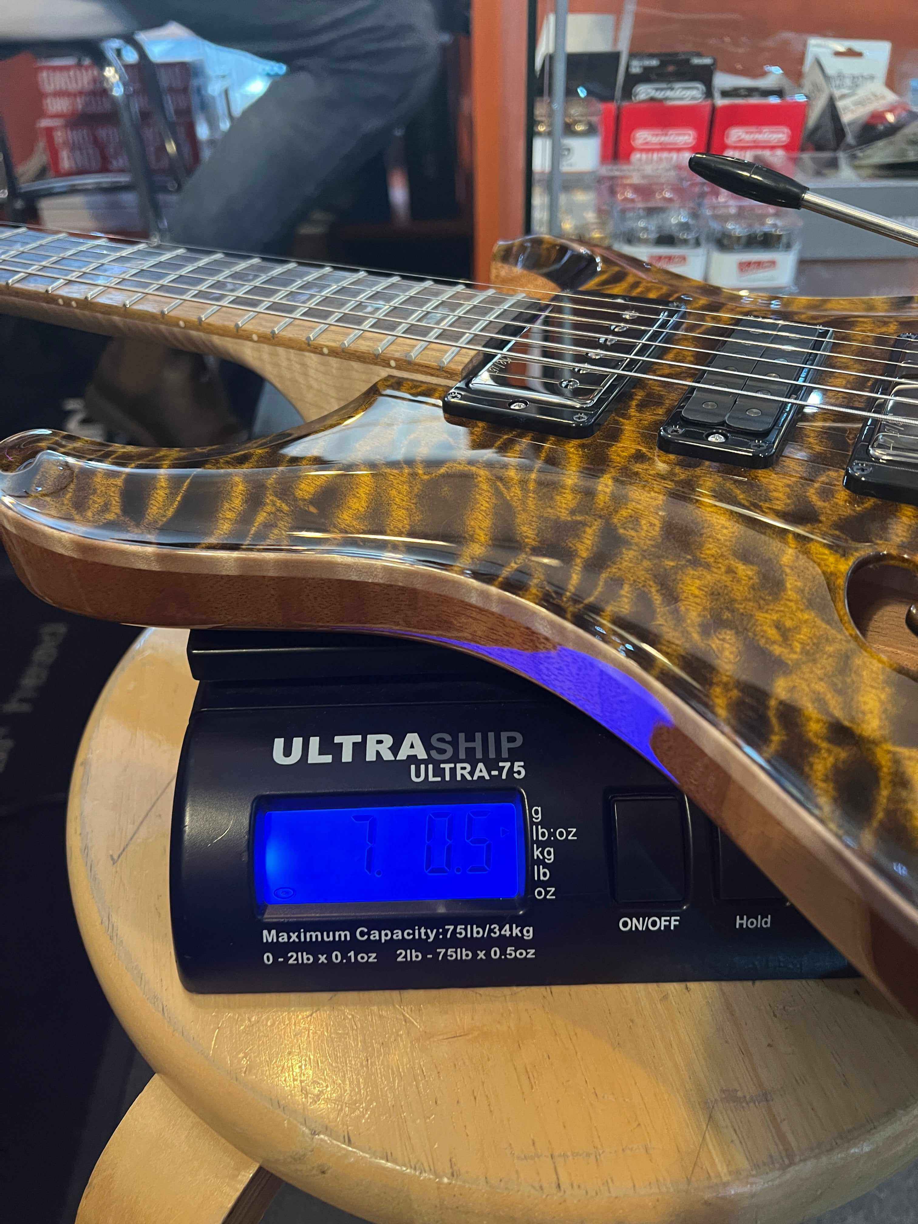 PRS Wood Special Semi Hollow Quilt Electric Guitar - Yellow Tiger s#0379114