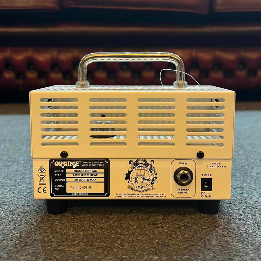 USED - Orange Guitar Amp - MT20 Micro Terror Head