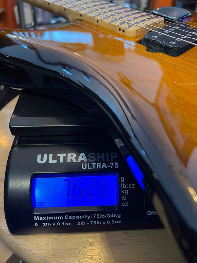 USED MusicMan Petrucci Electric Guitar (2015) - Vintage Tobacco Burst, Maple Neck