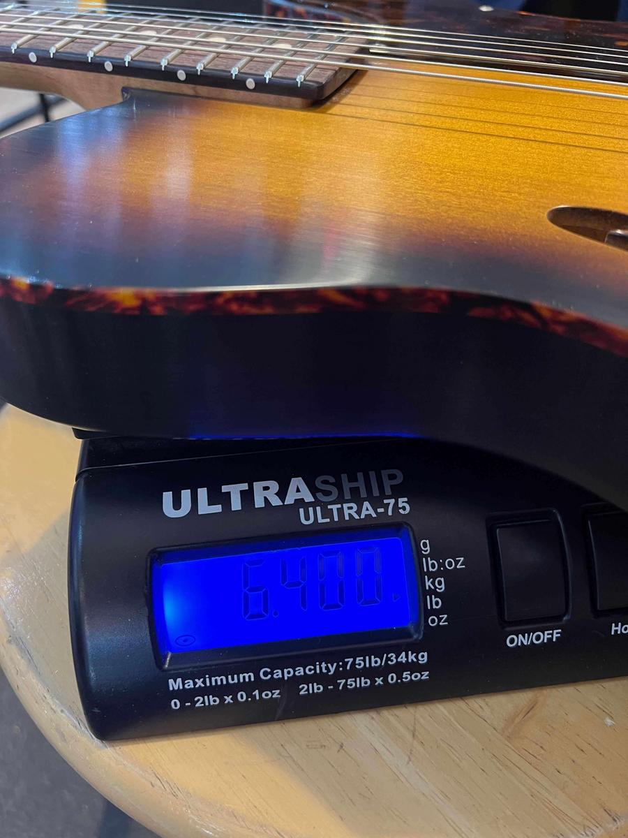 USED - Patrick James Eggle Oz-T Cabronita Thinline 2 Tone burst