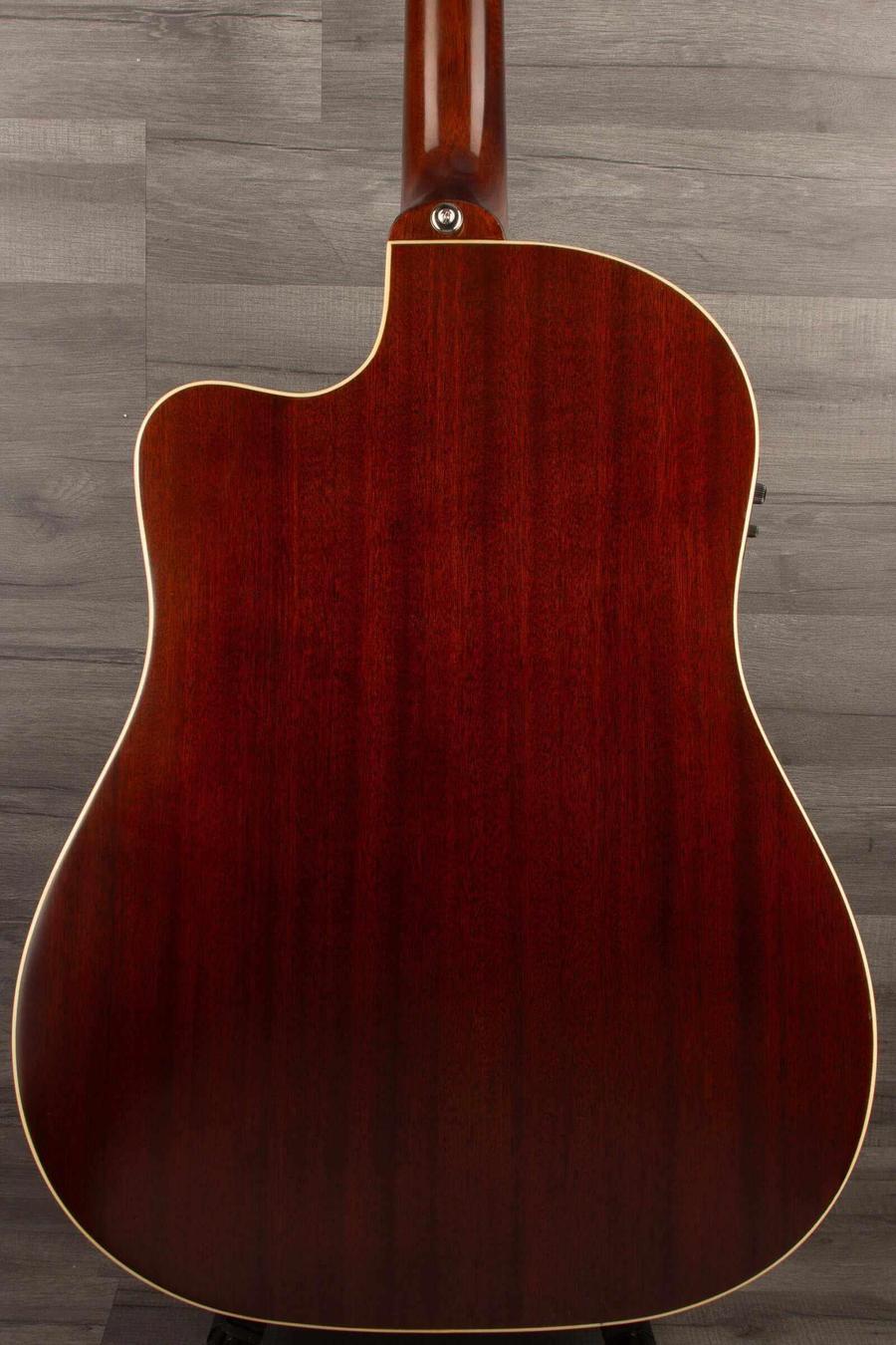 Epiphone Inspired by Gibson J-45 EC in Aged Vintage Sunburst Gloss - MusicStreet